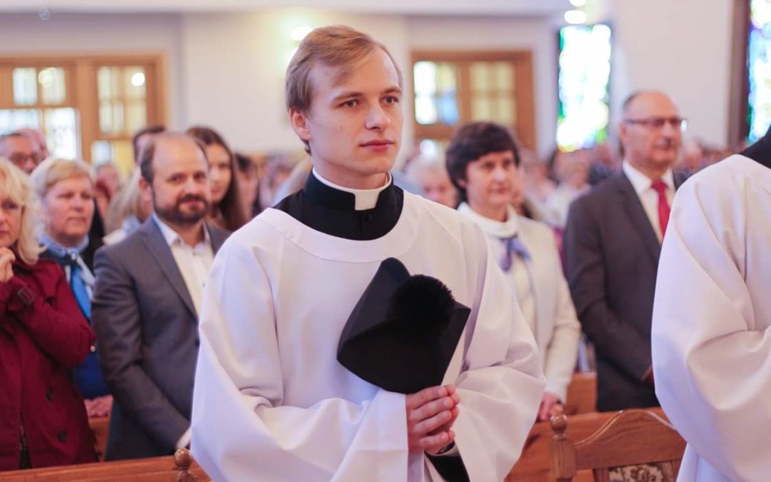 Obłóczyny kl. Grzegorza (zdj. WSDDW-P) 2019