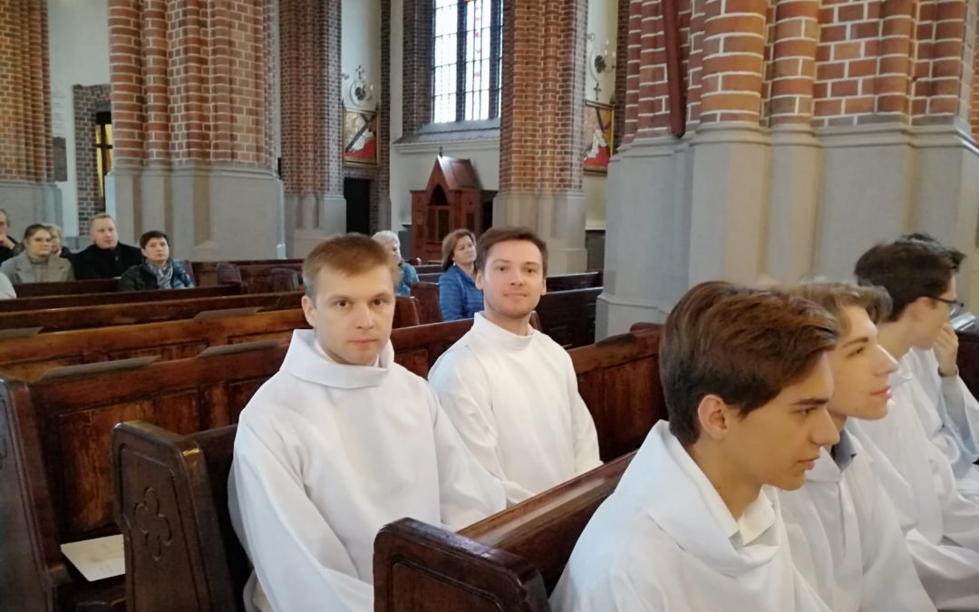 Błogosławieństwo Nowych Ceremoniarzy 2019