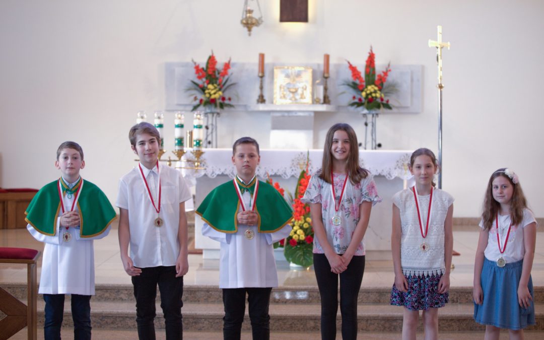 Rozdanie Medali Super Służby Liturgicznej 2020