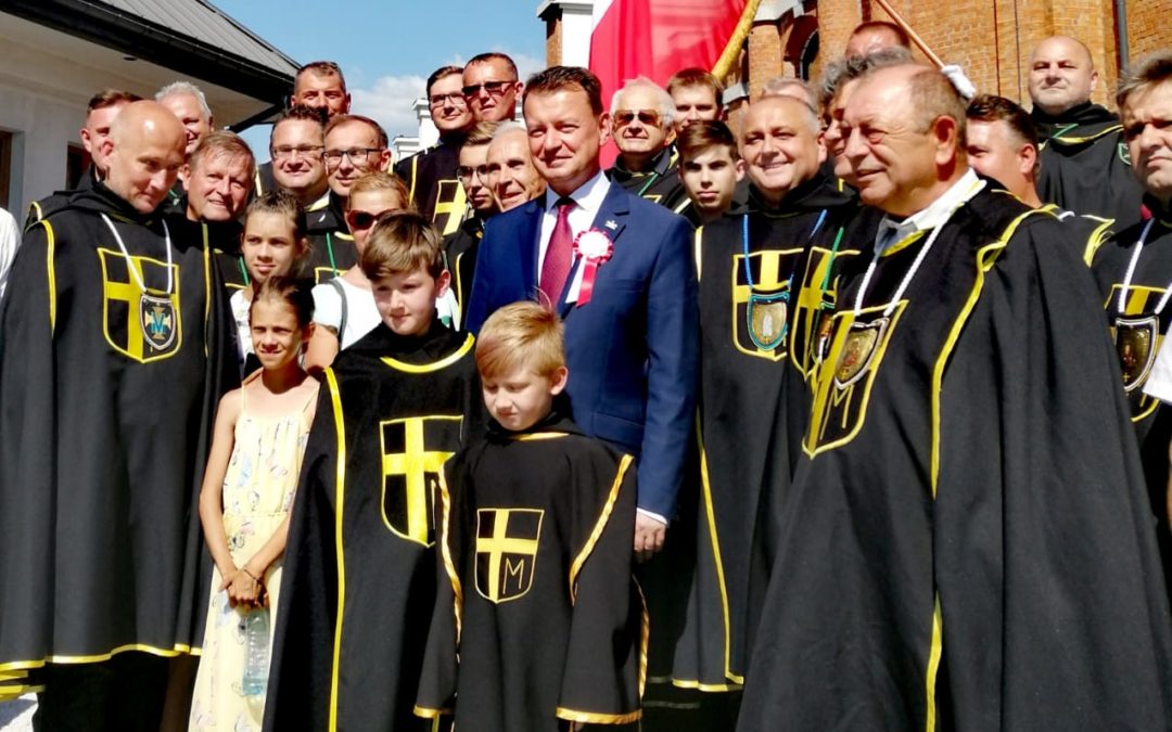 Poświęcenie figury MB Zwycięskiej w Sanktuarium JP II w Radzyminie 2020