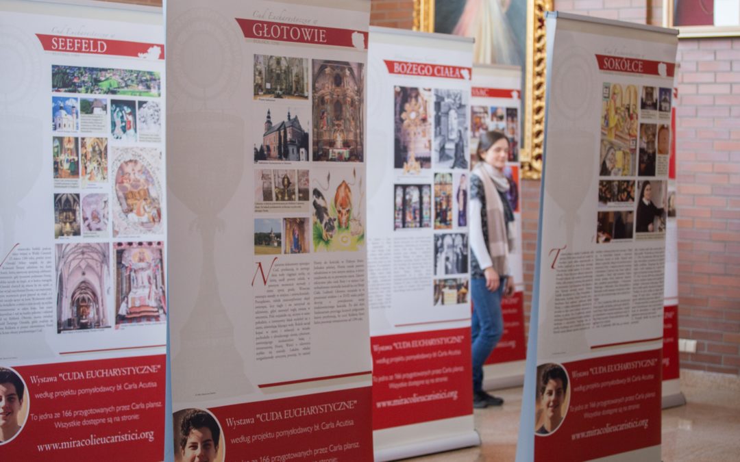 Wystawa o Cudach Eucharystycznych wg projektu bł. Carlo Acutisa