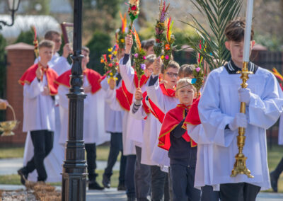 Niedziela Palmowa, Msza Święta o 11:30