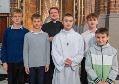 Błogosławieństwo nowego lektora – Antoniego